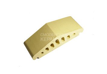 Профильный клинкерный кирпич ZG Clinker К25 желтый 1