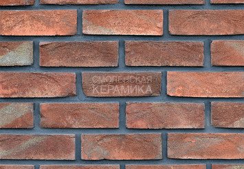 Кирпич облицовочный ТЕЛЛУРА БИСМАРК 3, ручная формовка, М125, 210x100x65 мм 1
