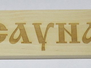 Табличка деревянная "Сауна" СК