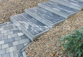 Тротуарная плитка BRAER Ригель 2.0, Color Mix Ночь, 60 мм 2