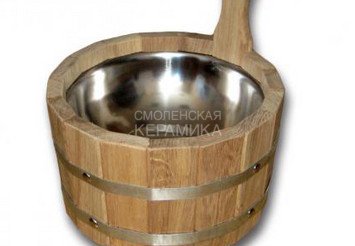 Ушат 3л с нерж. вкладкой (ДУБ) СК ДЛТ-10 1