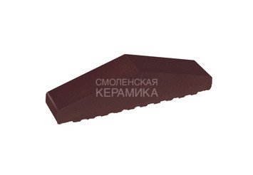 Профильный кирпич полнотелый King Klinker 310/250x65x78 кармазиновый остров (07) 1