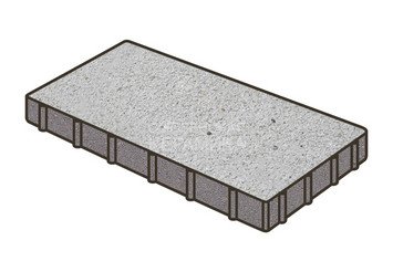 Тротуарная плитка Готика, Квадрат Premium Gold, 500x250x120 мм, цвет Голд 22 кристалл 1