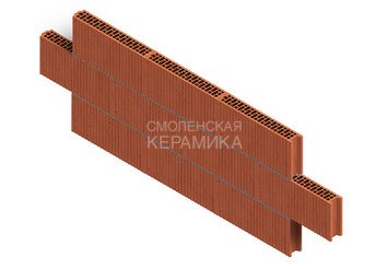 Камень керамический крупноформатный Porotherm 8 3