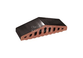 Профильный кирпич King Klinker 310/250x100x78 ониксовый черный (17) 1