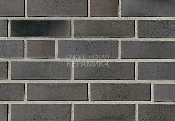 Клинкерная плитка угловая Röben BRISBANE 22 Антрацитовый с оттенком гладкая NF14 1