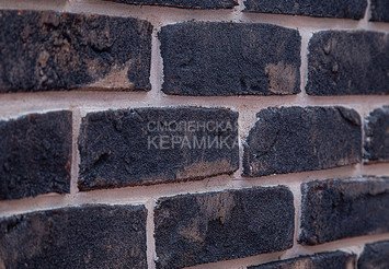 Кирпич ручной формовки КЕРМА FABER JAR Петровский Штандарт чёрный WDF 4