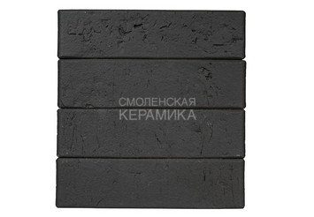 Кирпич лицевой керамический ЛСР Графитовый, крафт, 1НФ 5