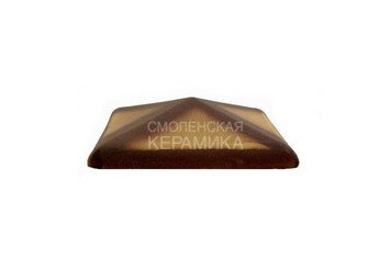 Колпак для забора ZG Clinker клинкерный С30 желтый тушевой 1