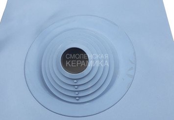 Фланец Мастер Флеш, YS-17 505х505 (d 76-203) (RES-1 угл/GREY-P) цв. серебро 1