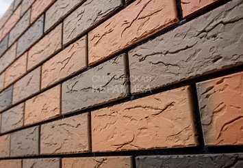 Кирпич лицевой Красная Гвардия 0,9 НФ, Флеш Аккорд Coral 4