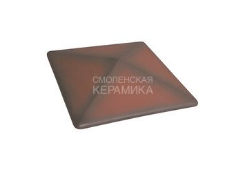 Керамическая шляпа King Klinker 445х445 таинственный сад 1
