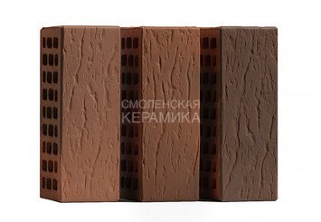Кирпич лицевой керамический VOLGABRICK 1.4НФ Флэш Руст №70 М200 3