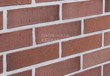 Клинкер фасадный Керма Премиум Бордо риф 0,5 НФ 4
