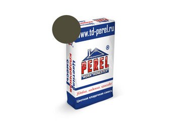 Цветная кладочная смесь Perel NL 5115 темно-серая, 51 кг 1