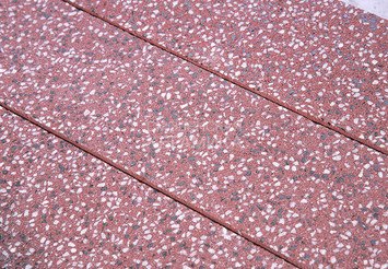 Гранитная тротуарная плитка Готика, Квадрат Granite FINO, 400x400x100, Емельяновский 2