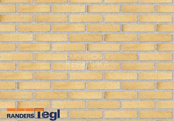 Кирпич печной ручной формовки Randers Tegl RT 410 gelb handstrichziegel 1