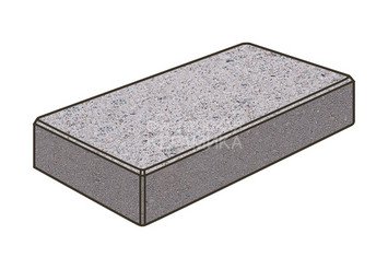 Тротуарная плитка Готика, Картано Premiun Gold, 300x150x80 мм, цвет Голд 1 1