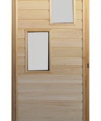 Дверь банная (липа) 1,90х0,70, ДС-12, ЛЕВАЯ