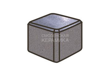 Гранитная тротуарная плитка Готика, Куб Granite FINO, 100x100x100, Амфиболит 1
