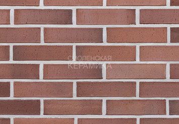 Клинкер фасадный Керма Премиум Бордо риф 0,5 НФ 3