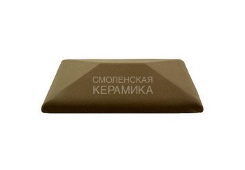 Колпак для забора ZG Clinker клинкерный СP коричневый 1