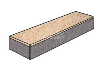 Гранитная тротуарная плитка Готика, Паркет Granite FINO, 300x100x60, Павловское 1