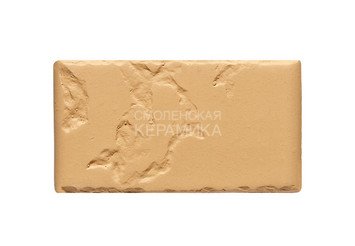 Кирпич облицовочный керамический ЖКЗ Соломенный Рустик 1НФ 5