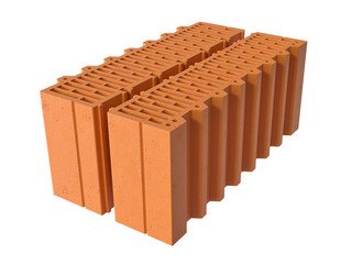 Камень доборный Рorotherm 51, 1/2