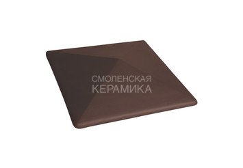 Керамическая шляпа King Klinker 445х585 коричневый 1