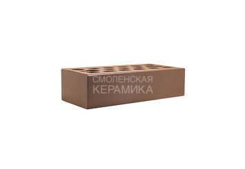 Кирпич облицовочный КЕРМА 1НФ, Терракот гладкий 4