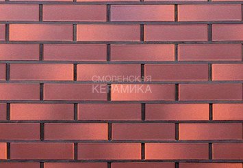 Кирпич лицевой Красная Гвардия 1,4 НФ, Chianti Premium гладкий 1