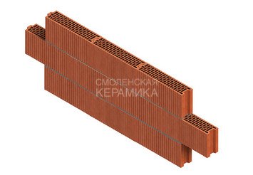 Камень керамический крупноформатный Porotherm 12 3