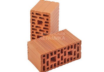 Камень керамический двойной поризованный М-150, 250x120x140, ЛСР 2