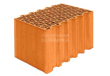 Камень керамический крупноформатный Porotherm 38 Thermo, высокоэффективный 2