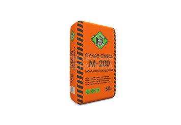 Смесь сухая кладочная FIX М200, 50 кг 1