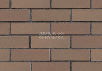 Кирпич лицевой керамический ЛСР Светло-коричневый флэш ультра гладкий, 1НФ 1