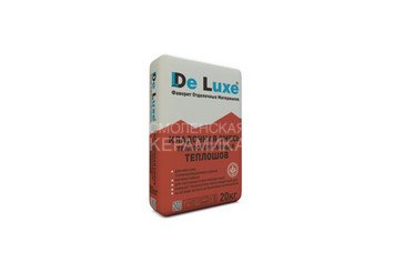 Теплая кладочная смесь De Luxe ТЕПЛОШОВ, 20 кг 1