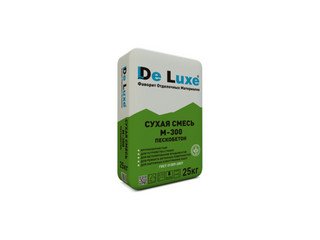 Пескобетон De Luxe М300, 40кг