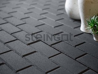 Брусчатка Steingot Серия "ПЛИТЫ 80" Прямоугольник, черный