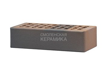 Кирпич лицевой керамический ЛСР Светло-коричневый флэш ультра гладкий, 1НФ 7