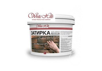 Затирка швов для камня и плитки White-Hills, Cерая 25 кг 1