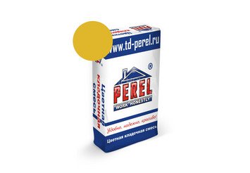 Цветная кладочная смесь Perel NL 0135 желтый, 50 кг 1