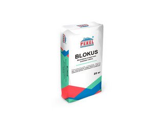 Клеевая смесь для газоблоков PEREL Blokus 0334 белая, 40 кг