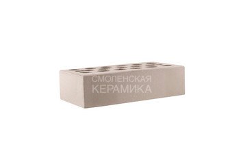 Кирпич облицовочный КЕРМА 1НФ, Серебро гладкий, утолщенная стенка 4