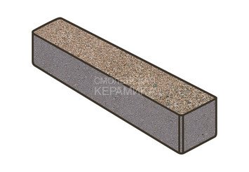 Тротуарная плитка Готика, Ригель Premiun Gold, 360x80x80 мм, цвет Голд 5 1