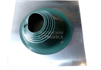 Фланец Мастер Флеш YS-06 600х600 (d 203-280) (RES-2 угл/GREEN) 1