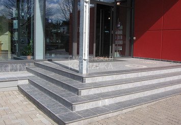 Угловой подступенок Stroeher 9000(840) grigio 1