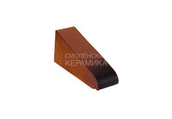 Дополняющий профильный кирпич ZG Clinker К20 каштановый 1