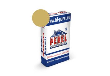 Цветная кладочная смесь Perel SL 5030 кремово-желтая, 50 кг 1